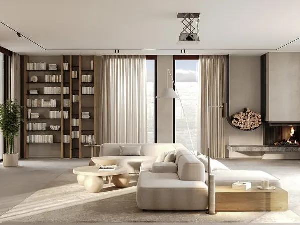 Layered Textures and Cozy Fabrics